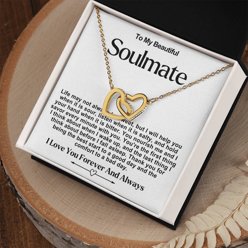 Soulmate Interlocking Hearts Necklace