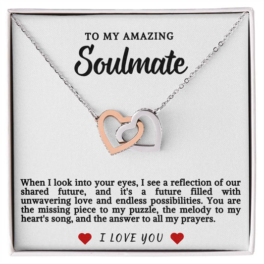 Soulmate Hearts Necklace