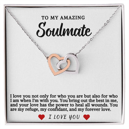 Soulmate Hearts Necklace