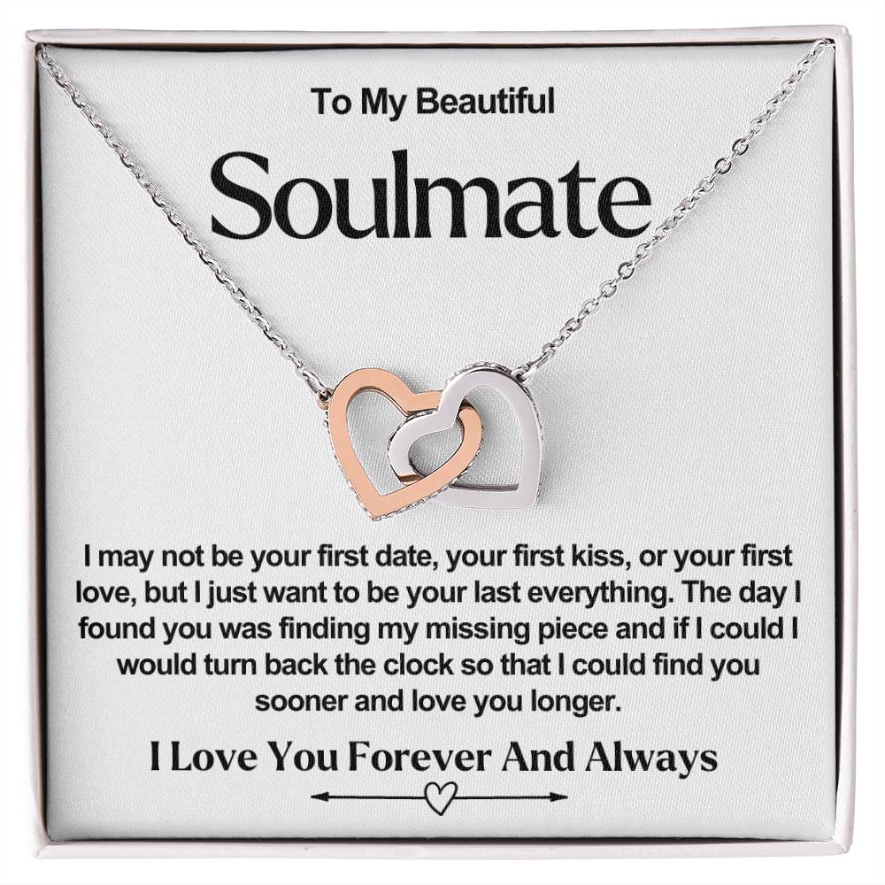 Soulmate Interlocking Hearts Necklace