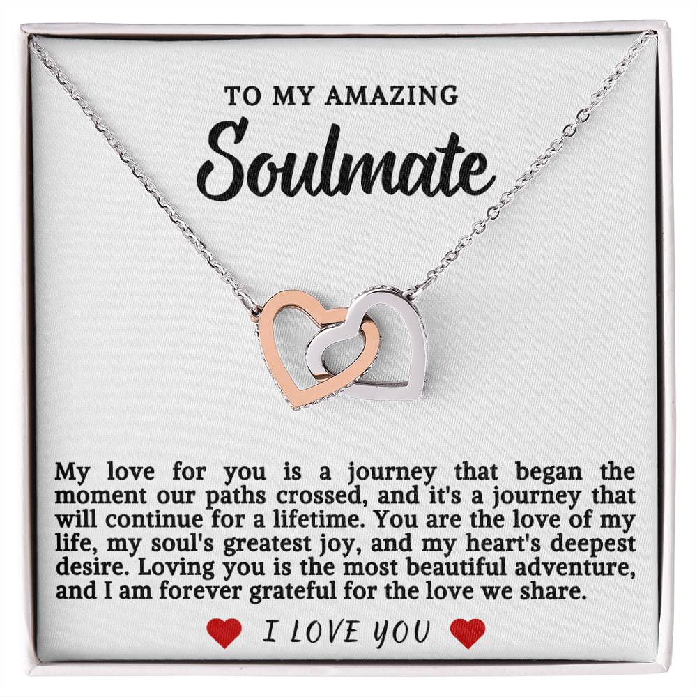 Soulmate Hearts Necklace