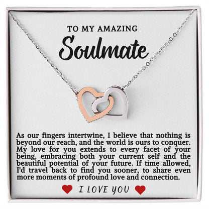 Soulmate Hearts Necklace