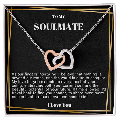 Soulmate Hearts Necklace