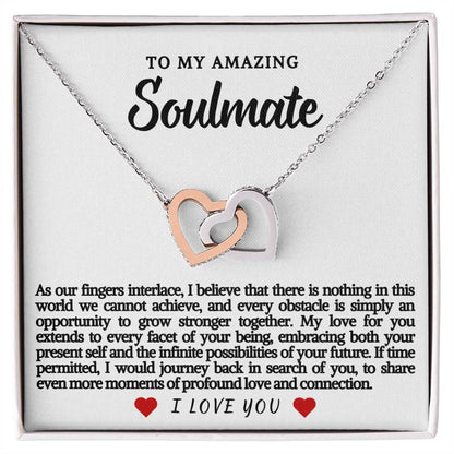 Soulmate Hearts Necklace