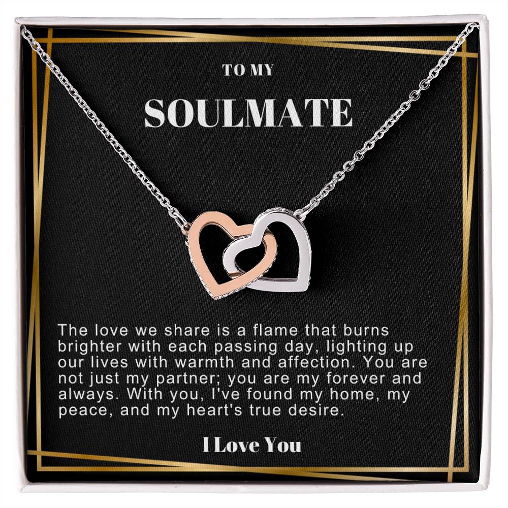 Soulmate Hearts Necklace