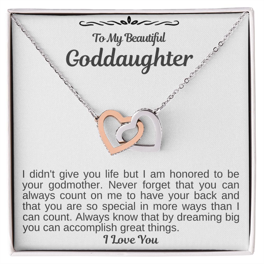 Goddaughter Heart Necklace