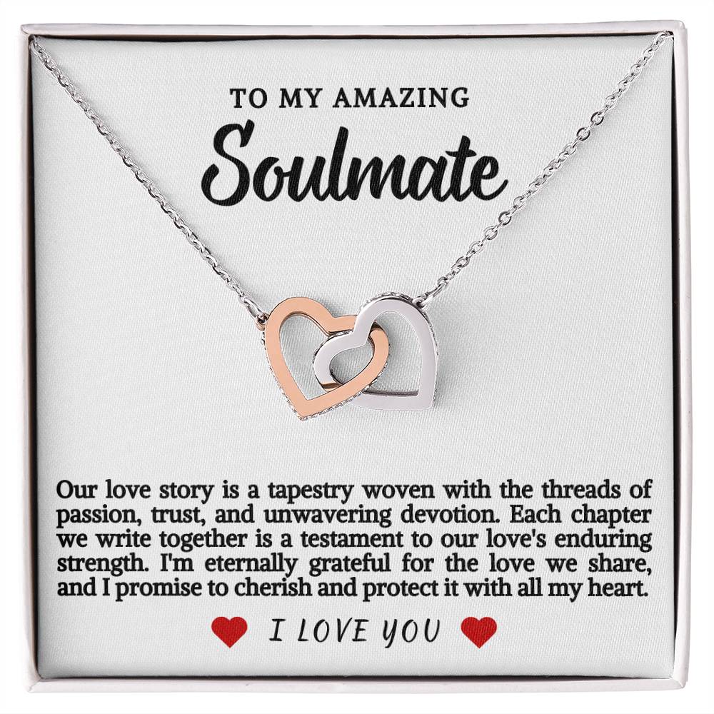 Soulmate Hearts Necklace