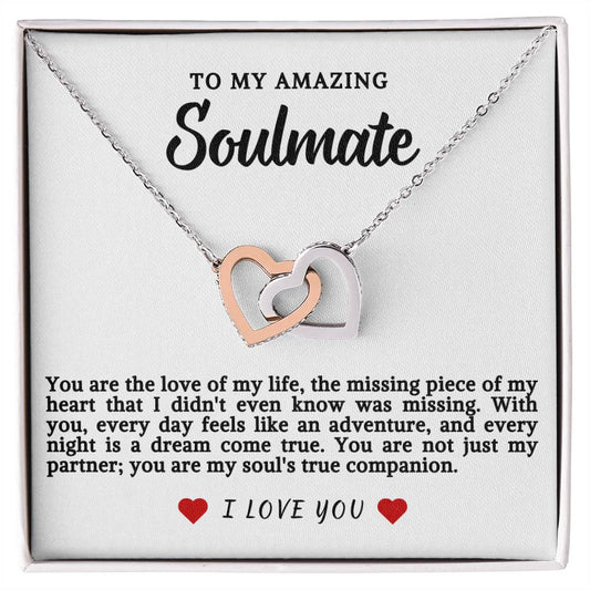 Soulmate Hearts Necklace