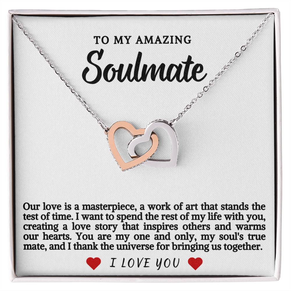 Soulmate Hearts Necklace