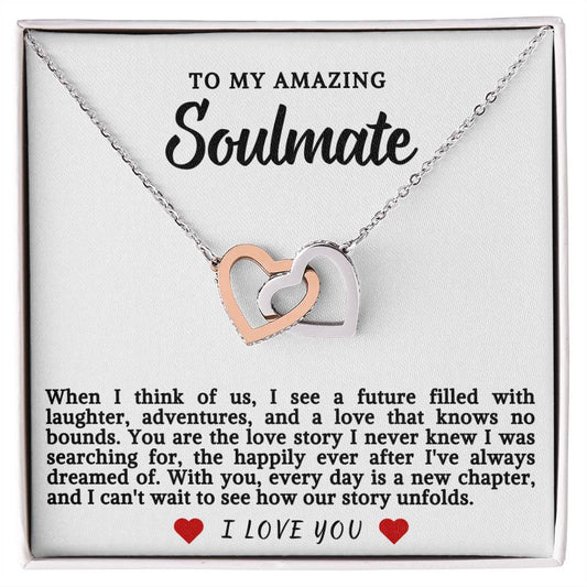 Soulmate Hearts Necklace