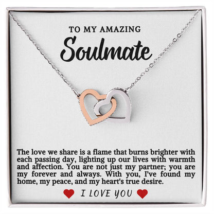 Soulmate Hearts Necklace