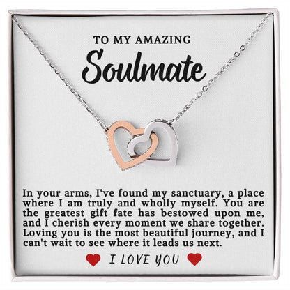 Soulmate Hearts Necklace