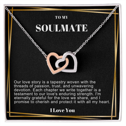 Soulmate Hearts Necklace