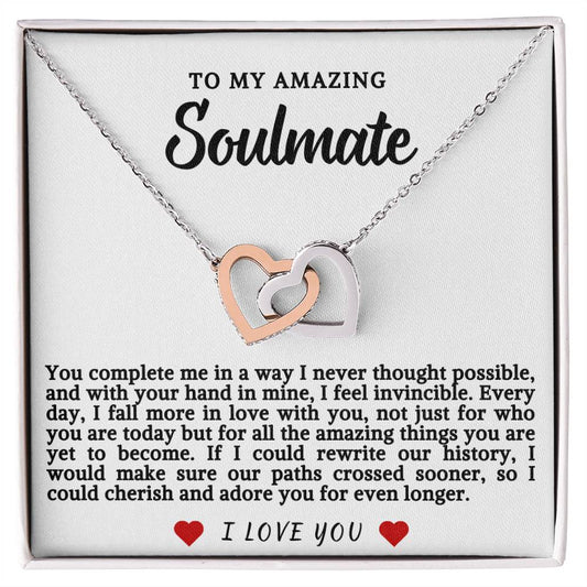 Soulmate Hearts Necklace