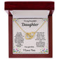 Daughter Hearts Necklace