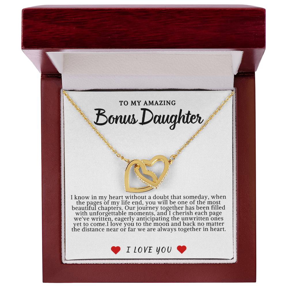 Bonus Daughter Hearts Necklace