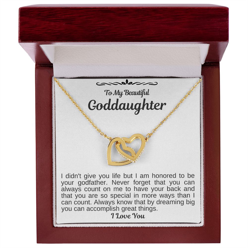 Goddaughter Heart Necklace