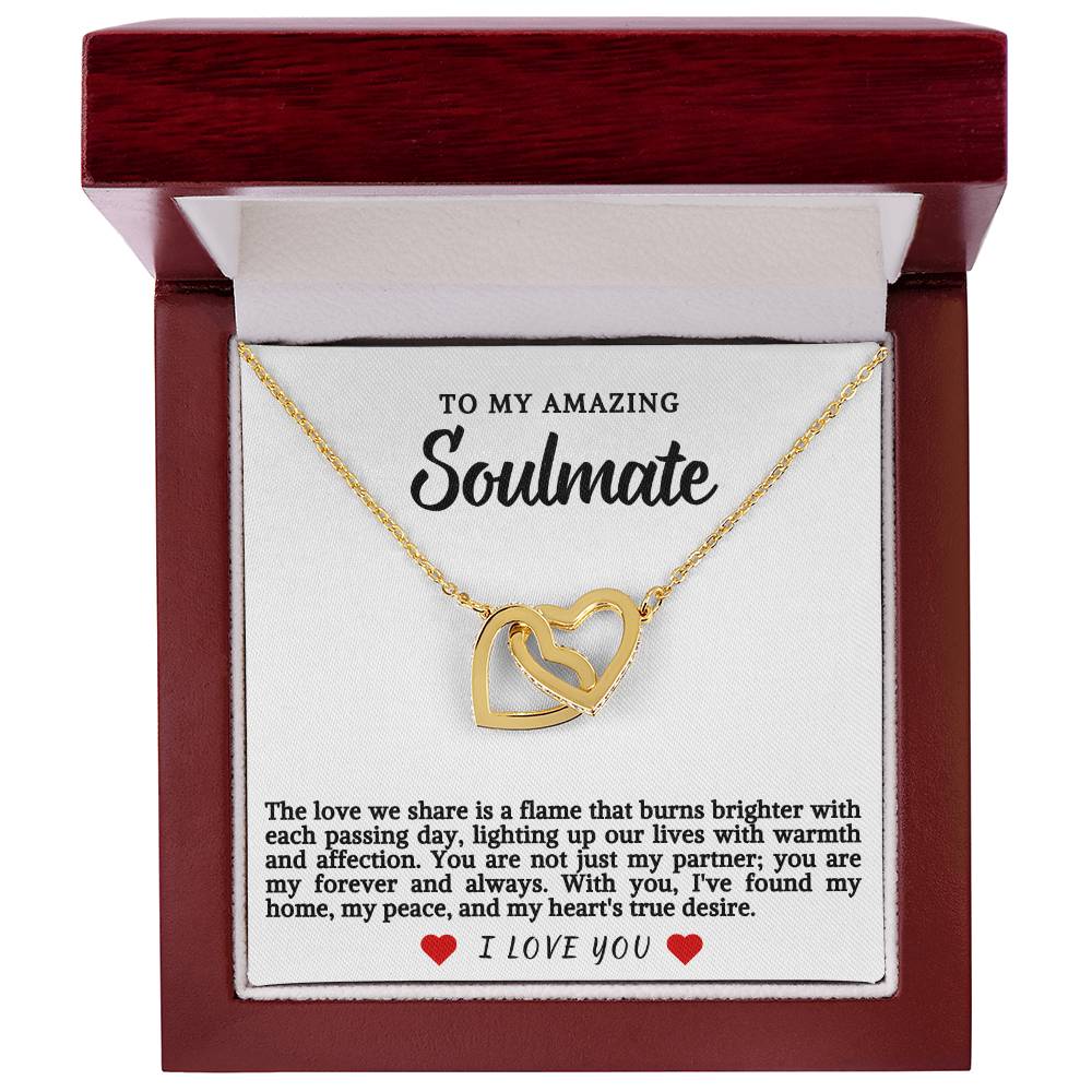 Soulmate Hearts Necklace