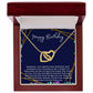 Happy Birthday Hearts Necklace