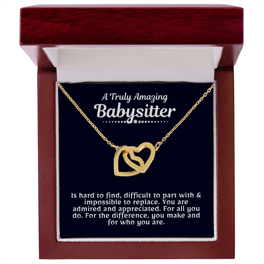 Babysitter Heart Necklace