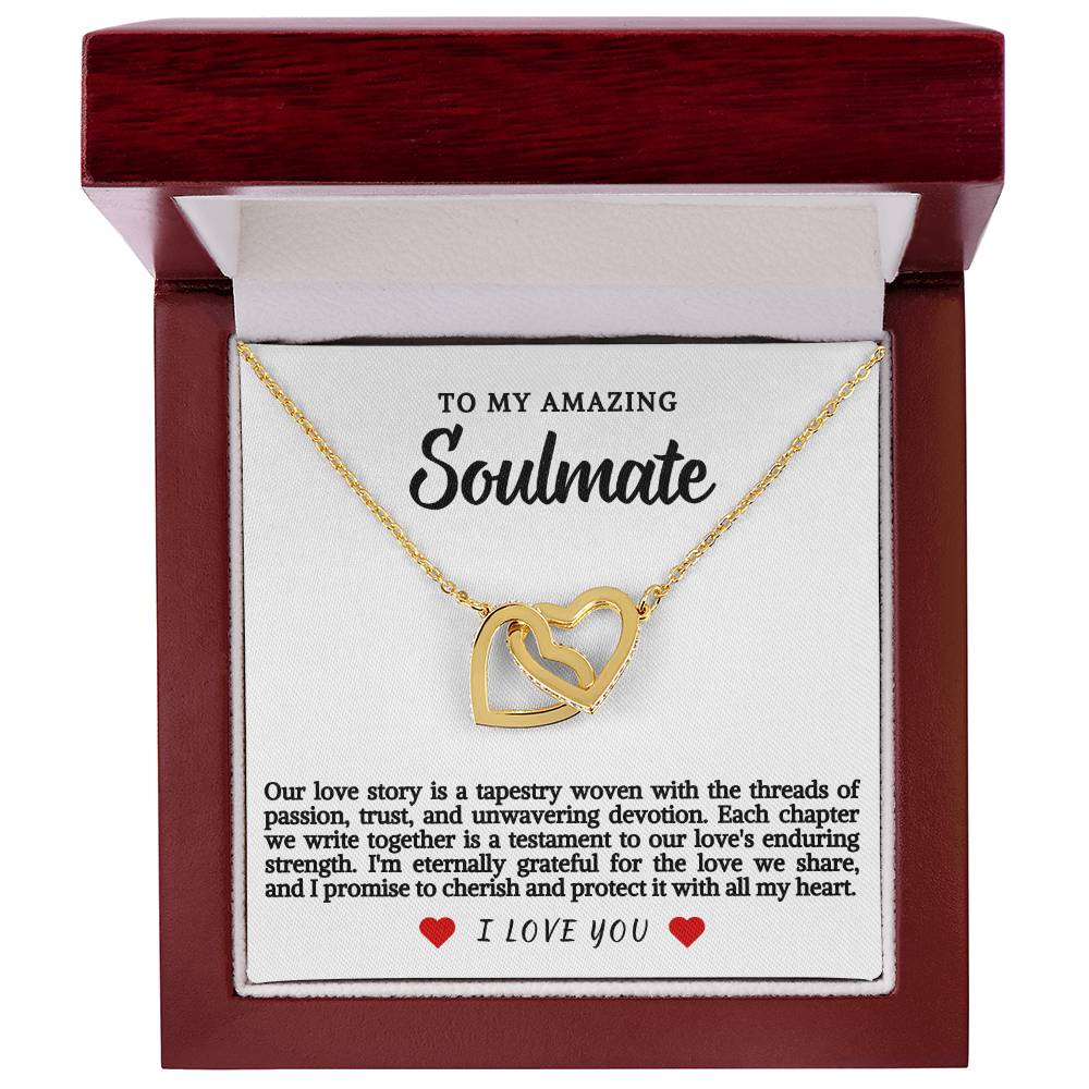 Soulmate Hearts Necklace