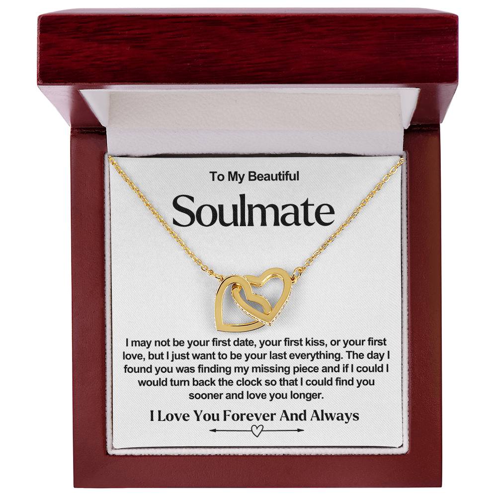 Soulmate Interlocking Hearts Necklace