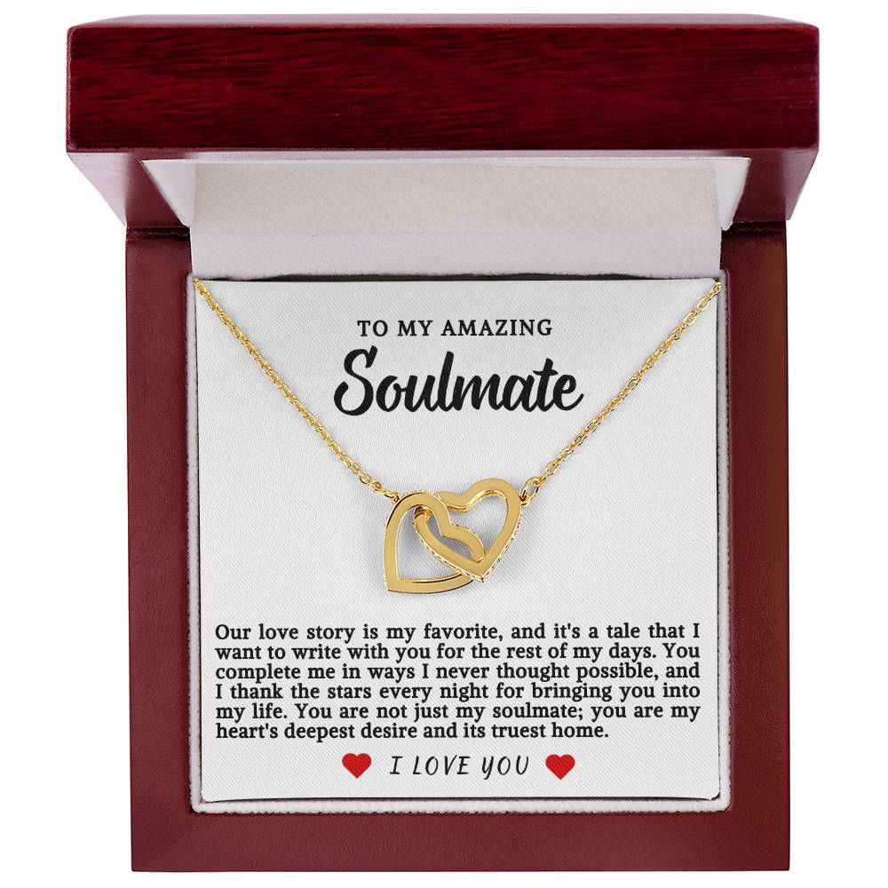 Soulmate Hearts Necklace