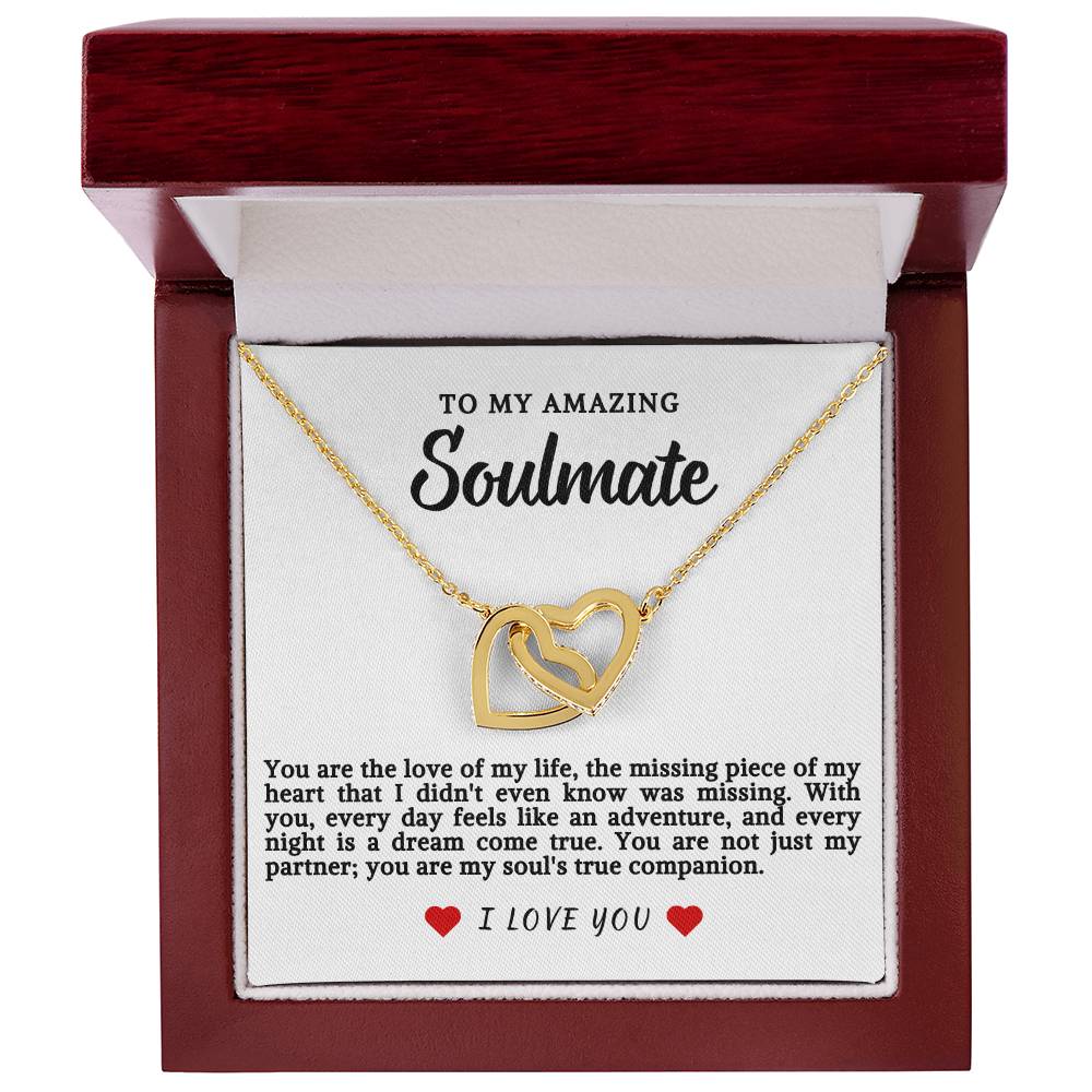 Soulmate Hearts Necklace