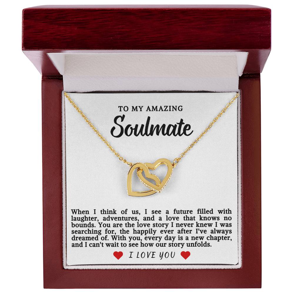 Soulmate Hearts Necklace