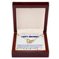 Happy Birthday Hearts Necklace