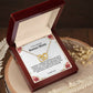 To My Amazing Bonus Mom Double Hearts Necklace