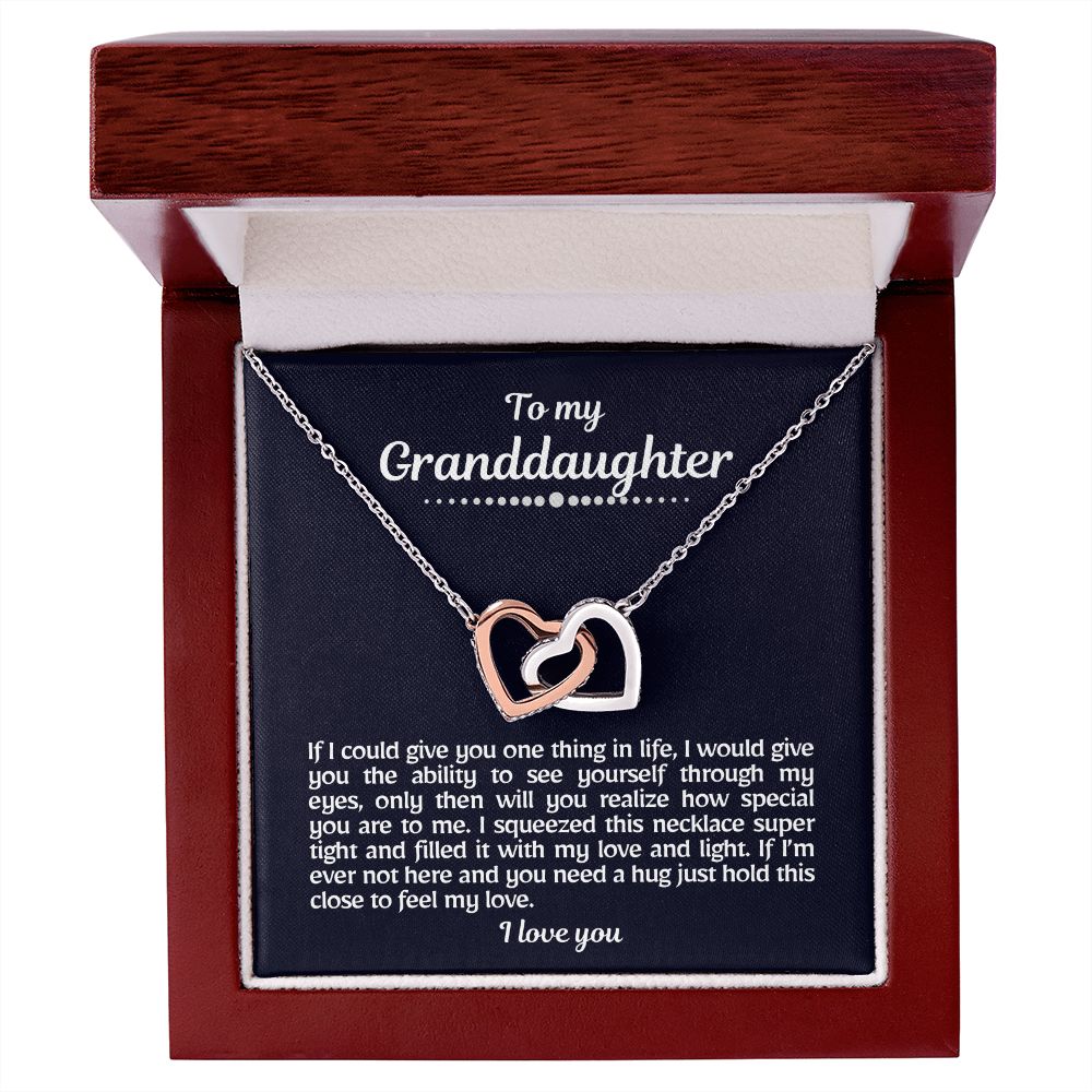 Granddaughter Hearts Necklace