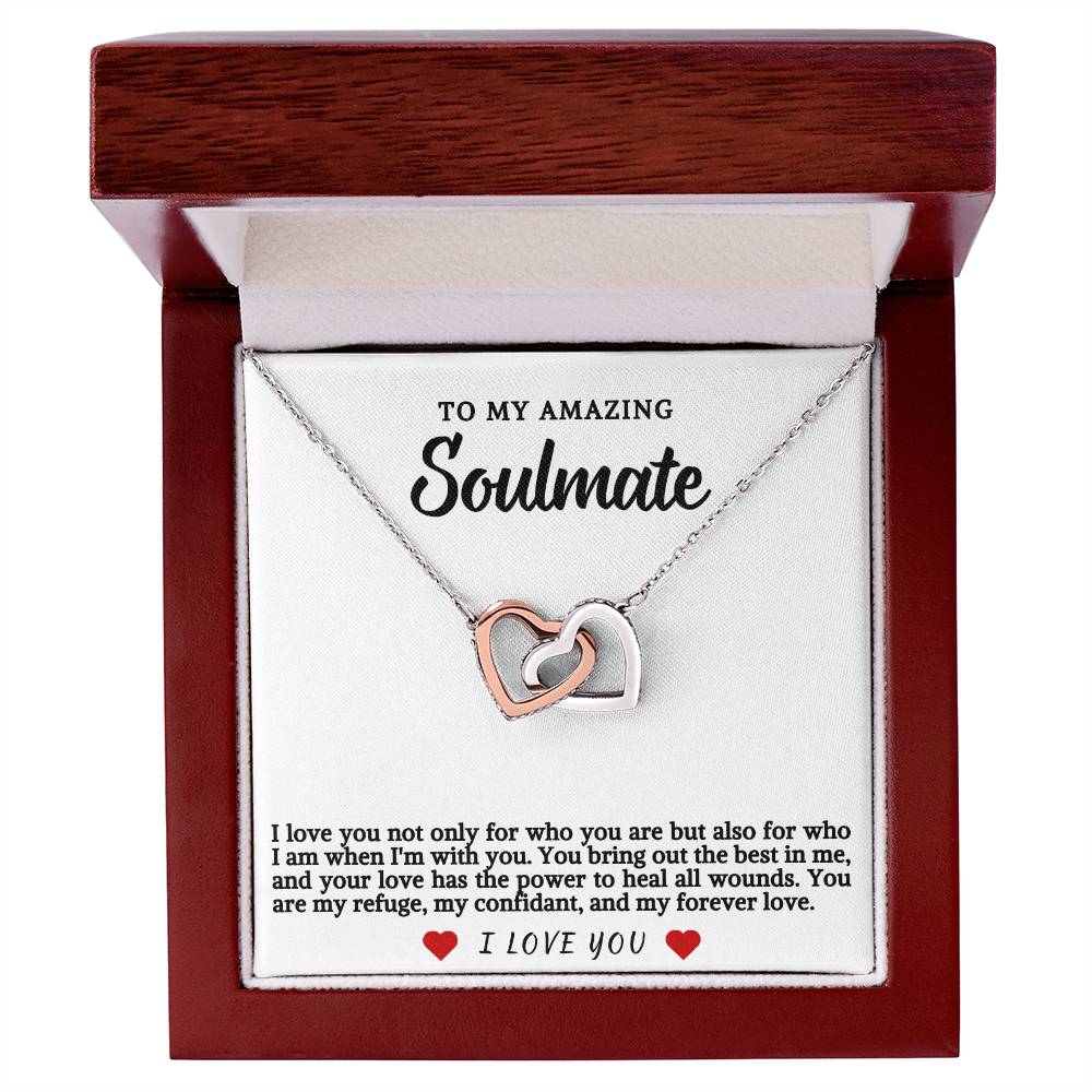 Soulmate Hearts Necklace