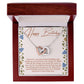 Happy Birthday Hearts Necklace