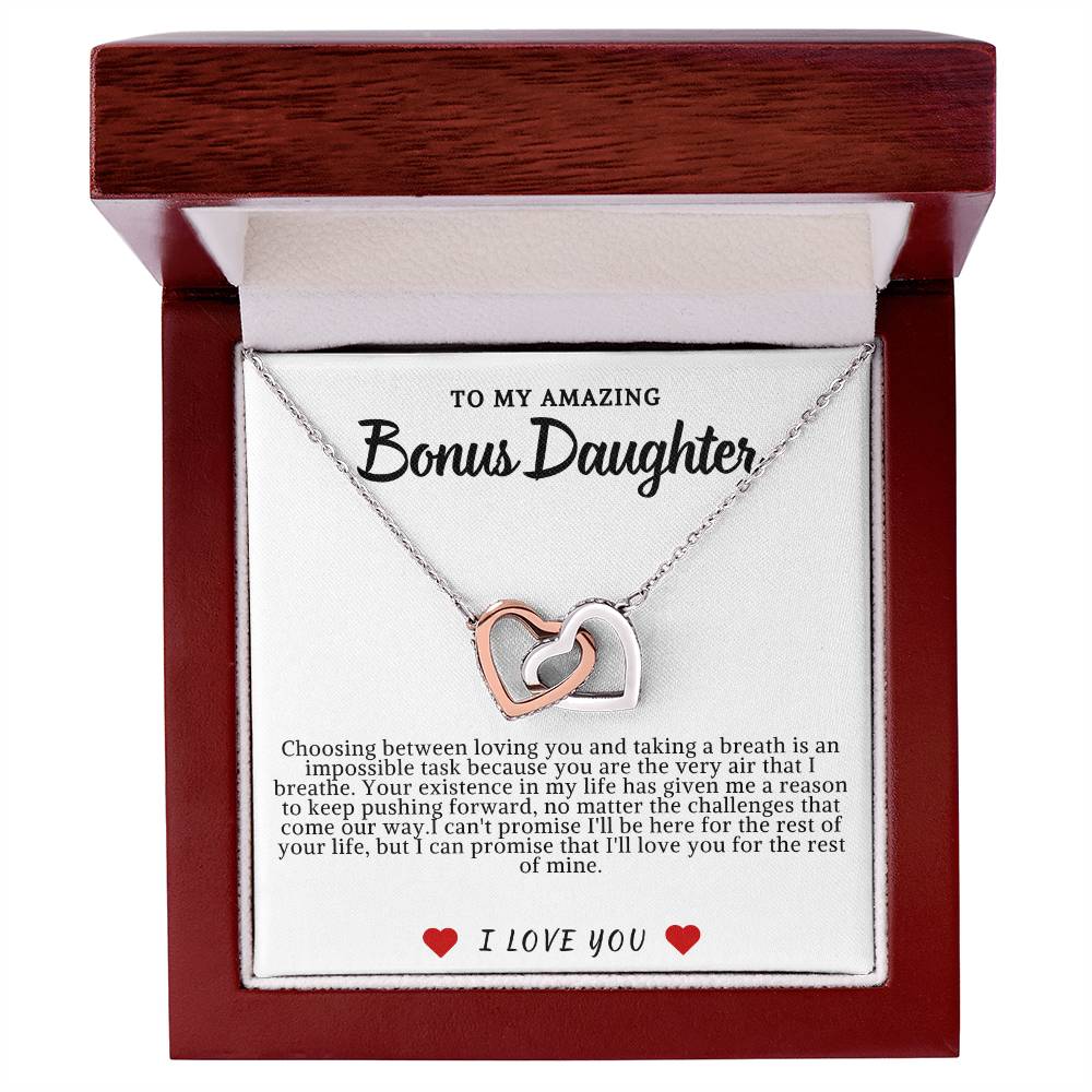 Bonus Daughter Hearts Necklace