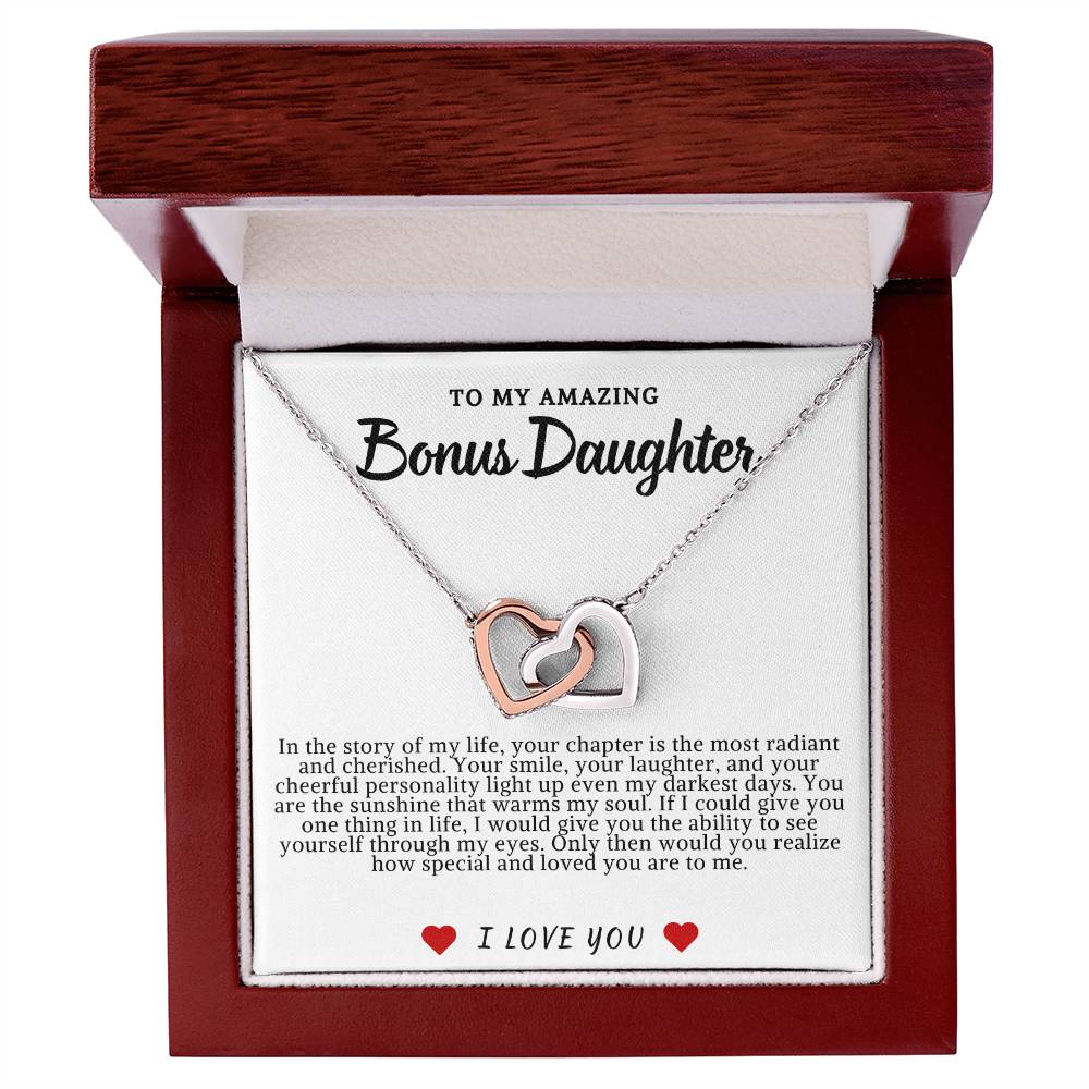 Bonus Daughter Hearts Necklace