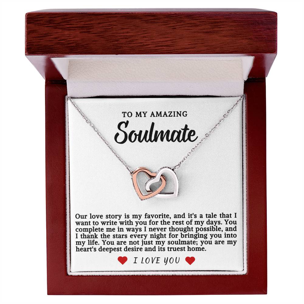 Soulmate Hearts Necklace