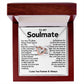 Soulmate Interlocking Hearts Necklace- You Are The Best Thing I Ever Found On The Internet