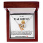 Daughter Double Heart Necklace- Chick