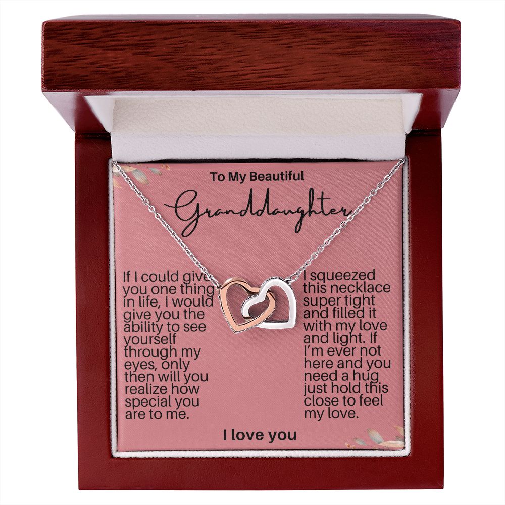 Granddaughter Hearts Necklace