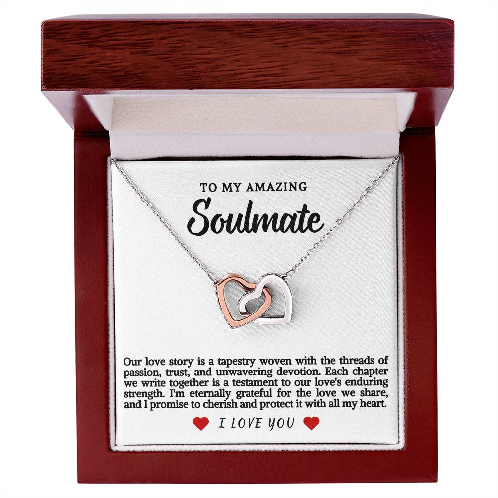 Soulmate Hearts Necklace