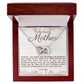 To My Amazing Mother Hearts Birthday Necklace