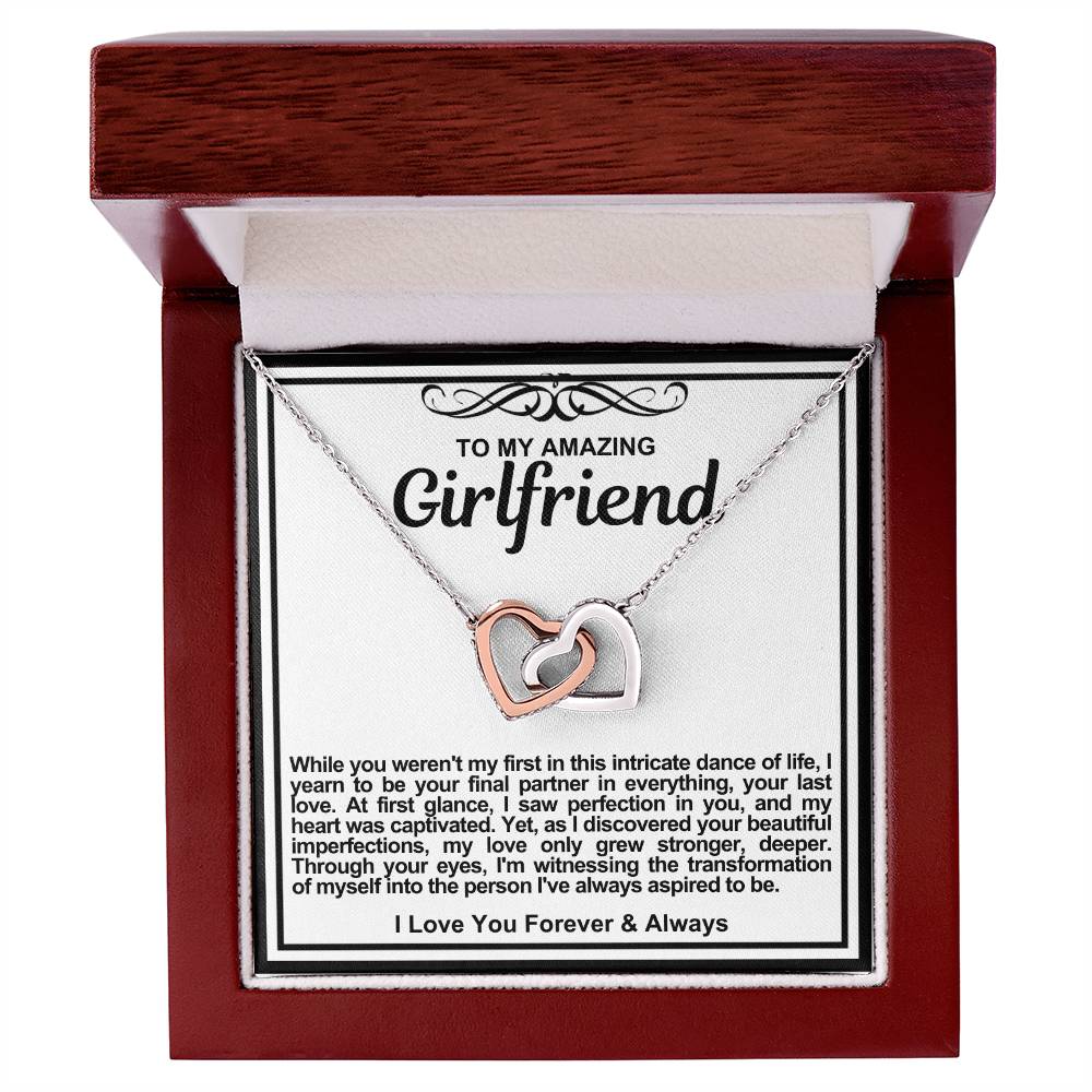 Girlfriend Double Hearts Necklace