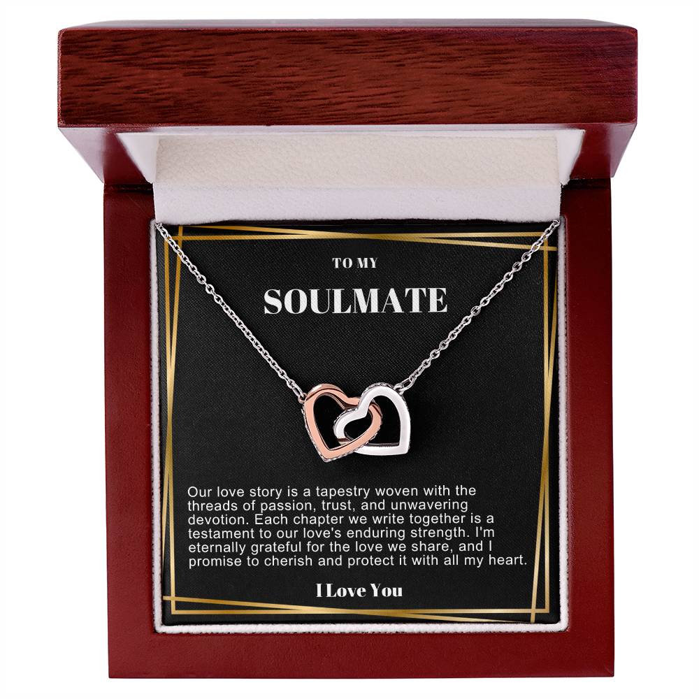 Soulmate Hearts Necklace