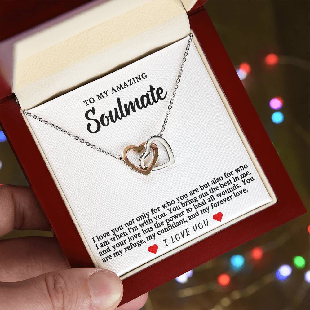 Soulmate Hearts Necklace