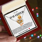 Daughter Double Heart Necklace- Chick