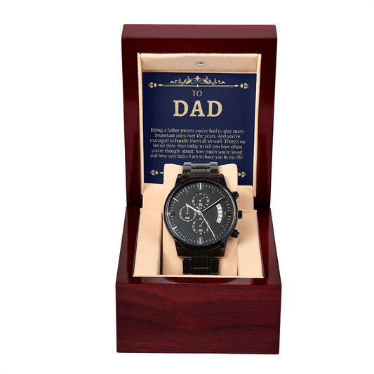 Dad Men's Chronograph Watch