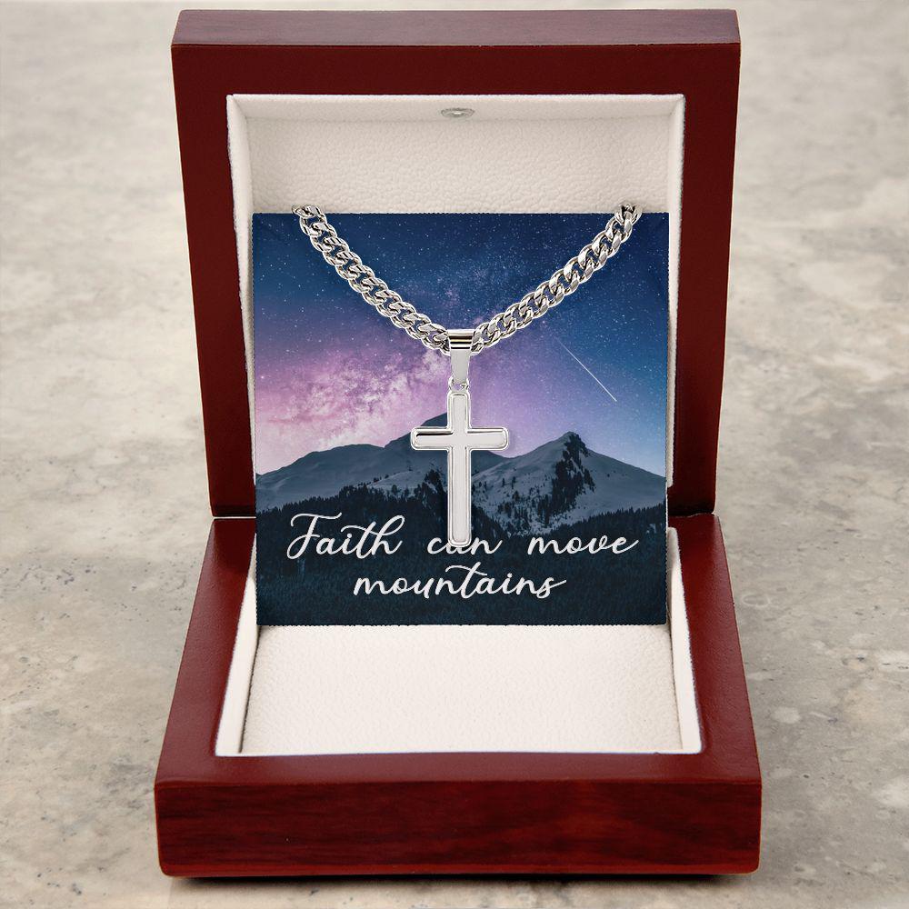 Faith Cross Necklace