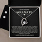 [ALMOST SOLD OUT] Soulmate Heart Necklace & Free Earrings-Deeply Understands Me