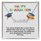 Happy Graduation Custom Name Necklace